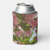 Dubbelbloeiende Cherry Tree III Spring Floral Blikjeskoeler (Blikje Achterkant)