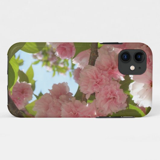 Dubbelbloeiende Cherry Tree III Spring Floral Case-Mate iPhone Case (Achterkant (horizontaal))