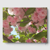 Dubbelbloeiende Cherry Tree III Spring Floral Gastenboek (Achterkant)