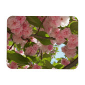 Dubbelbloeiende Cherry Tree III Spring Floral Magneet (Horizontaal)