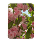 Dubbelbloeiende Cherry Tree III Spring Floral Magneet (Verticaal)