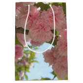 Dubbelbloeiende Cherry Tree III Spring Floral Medium Cadeauzakje (Voorkant)