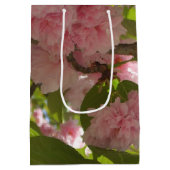 Dubbelbloeiende Cherry Tree III Spring Floral Medium Cadeauzakje (Achterkant)