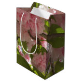 Dubbelbloeiende Cherry Tree III Spring Floral Medium Cadeauzakje (Achterkant Gekanteld)