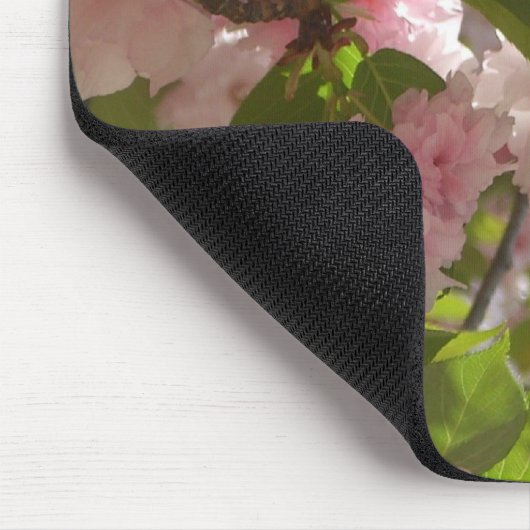 Dubbelbloeiende Cherry Tree III Spring Floral Muismat (Hoek)