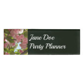 Dubbelbloeiende Cherry Tree III Spring Floral Naambadge (Voorkant)
