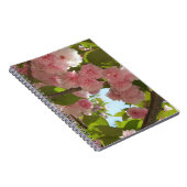 Dubbelbloeiende Cherry Tree III Spring Floral Notitieboek (Rechterzijde)