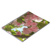 Dubbelbloeiende Cherry Tree III Spring Floral Notitieboek (Linkerzijde)