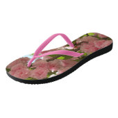 Dubbelbloeiende Cherry Tree III Spring Floral Teenslippers (Schuin)
