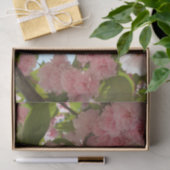 Dubbelbloeiende Cherry Tree III Spring Floral Tissuepapier (Geschenk)