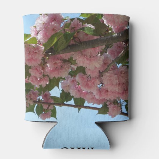 Dubbelbloeiende Cherry Tree IV Spring Blikjeskoeler (Achterkant)