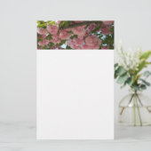 Dubbelbloeiende Cherry Tree IV Spring Briefpapier (Staand voorkant)