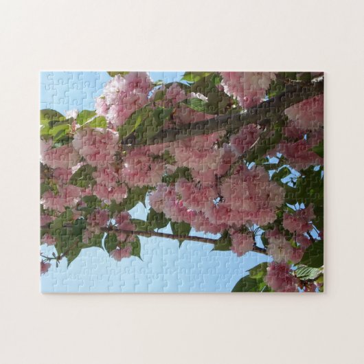Dubbelbloeiende Cherry Tree IV Spring Legpuzzel (Horizontaal)