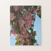 Dubbelbloeiende Cherry Tree IV Spring Legpuzzel (Verticaal)