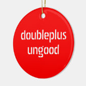 dubbelbloemig/dubbelbloemig keramisch ornament (Links)