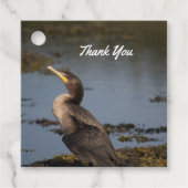 Dubbelborstaalscholver Bedankjes Labels (Voorkant)