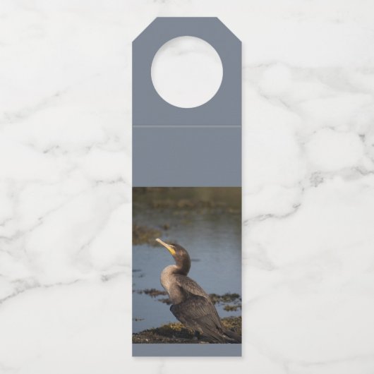 Dubbelborstaalscholver Flessenhanger (Voorkant)