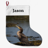 Dubbelborstaalscholver Grote Kerstsok (Voorkant)