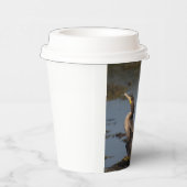 Dubbelborstaalscholver Papieren Bekers (Rechts)