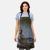 Dubbelborstaalscholver Schort (Gedragen)