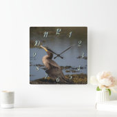 Dubbelborstaalscholver Vierkante Klok (Huis)