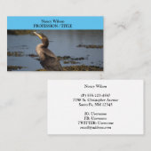 Dubbelborstaalscholver Visitekaartje (Voorkant / Achterkant)