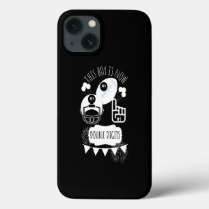 Dubbelcijferig 10e Happy Birthday Boy Baseball Case-Mate iPhone Case