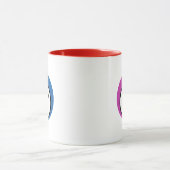 Dubbelcolor Mok (Midden)
