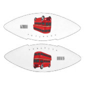 Dubbeldecker cartoon illustratie american football (Panelen)