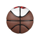 Dubbeldecker cartoon illustratie basketbal (Rechts)