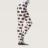 Dubbeldecker cartoon illustratie leggings (Rechts)