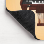 Dubbeldecker Organ: 3D Model: Mousepad Muismat (Hoek)
