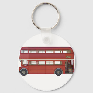 Dubbeldecker Red Bus Sleutelhanger