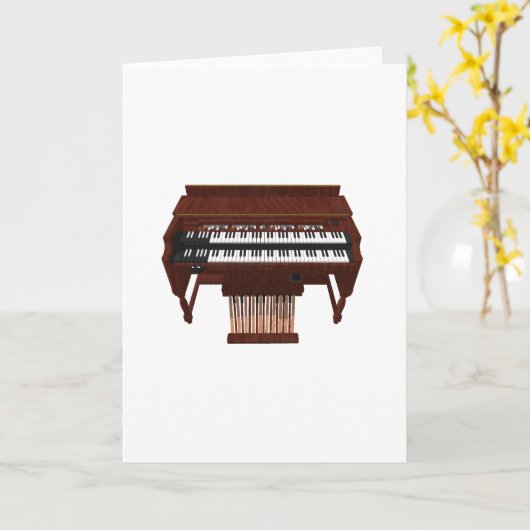 Dubbeldeckerorgaan: 3D-model: Kaart (Gele Bloem)