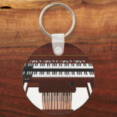 Dubbeldeckerorgaan: 3D-model: Sleutelhanger (Voorkant)