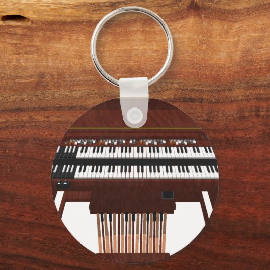 Dubbeldeckerorgaan: 3D-model: Sleutelhanger (Voorkant)