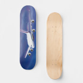 Dubbeldekker Commercieel Vliegtuig Skateboard (Voorkant)
