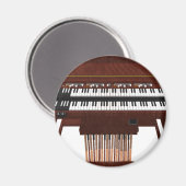 Dubbeldekker Orgel: 3D Model: Magneet (Voorkant / Achterkant)