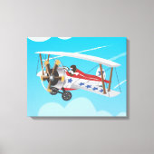 dubbeldekkers canvas afdruk (Voorkant)