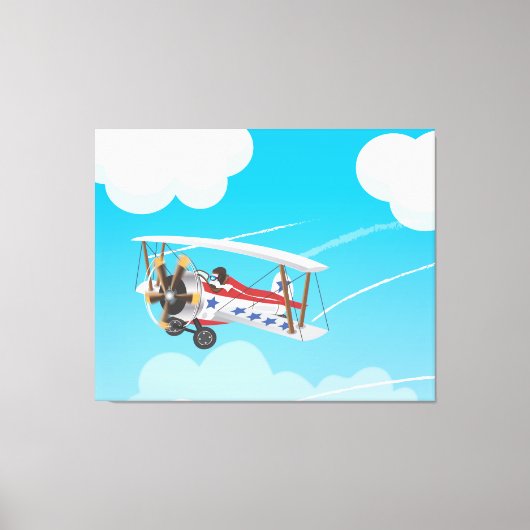 dubbeldekkers canvas afdruk (Voorkant)