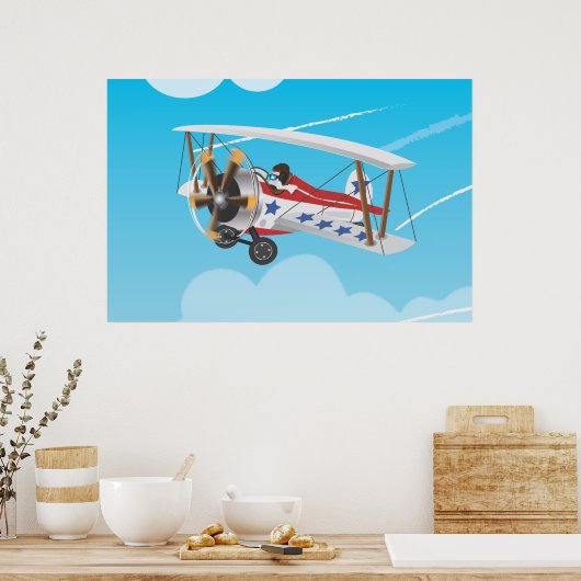 dubbeldekkers poster (Keuken)