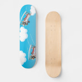 dubbeldekkers skateboard (Voorkant)