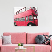 Dubbeldeksbus Canvas Afdruk (Insitu (Woonkamer))