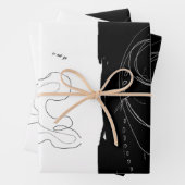 Dubbeldruk inpakpapier (In situ)