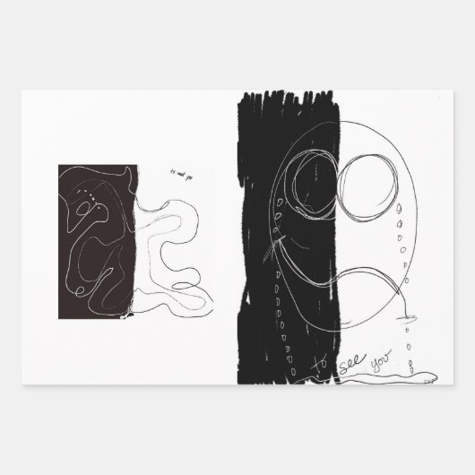 Dubbeldruk inpakpapier (Voorkant)