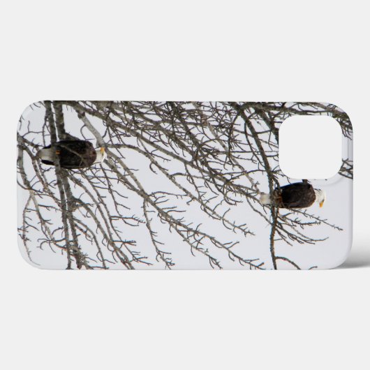 Dubbele adelaar Case-Mate iPhone case (Achterkant (horizontaal))