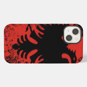 Dubbele adelaar iPhone hoesje (Achterkant horizontaal)