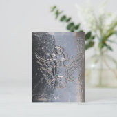 Dubbele adelaar op kanon briefkaart (Staand voorkant)