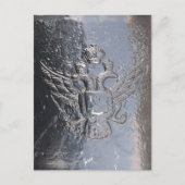 Dubbele adelaar op kanon briefkaart (Voorkant)