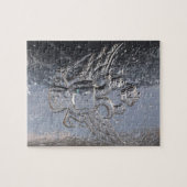 Dubbele adelaar op kanon legpuzzel (Horizontaal)